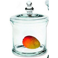 Royal Family Apothecary Jar. Premium Glassware.